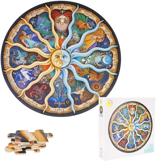 500 Pieces Horoscope Puzzles for Adults Kids