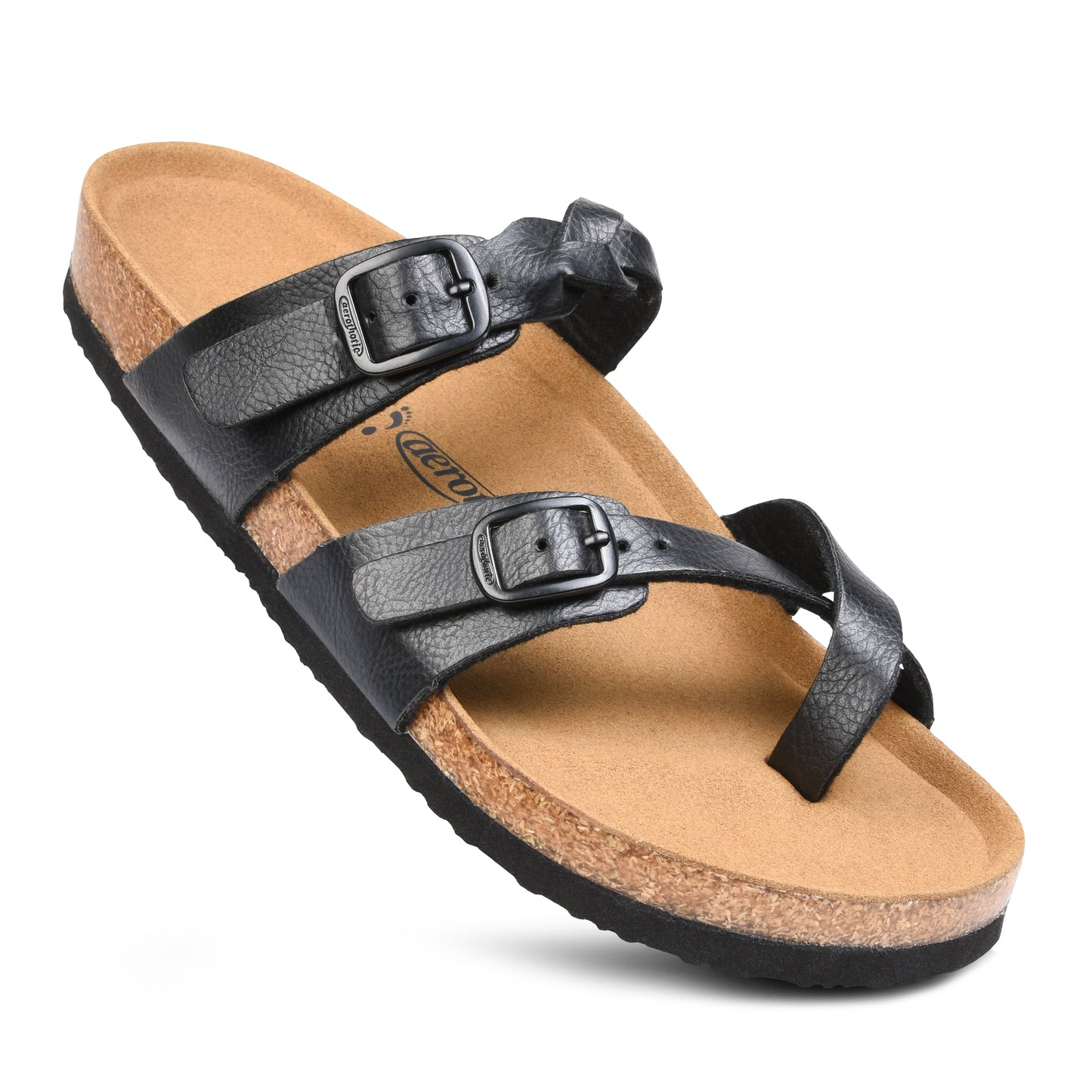 Aerothotic Irenic Women's Soft Footbed Strappy Slide Sandals