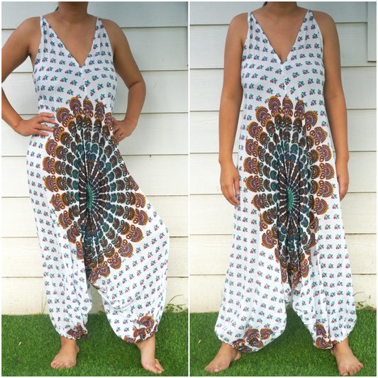 Chakra Hippie Jumpsuits, Boho Rompers, Festival Clothing