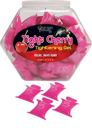 Tight Cherry - Tightening Gel - 72 Piece Fishbowl - 10ml Pillows