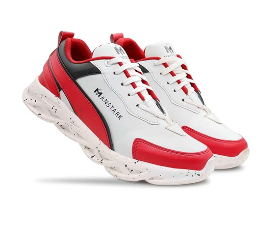 Sport Shoe for Mens | Outdoor Sport Shoe (Size-UK-6) (Color-RED&WHITE)