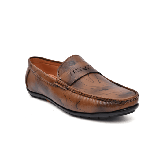 Walkroz Men’s Synthetic Brown Loafer