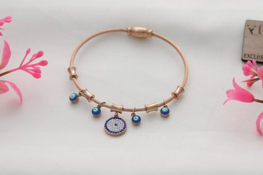 Brass Bracelets for Women Rose Gold