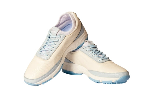 Women's Lynx Deerskin Golf Shoes in Blue