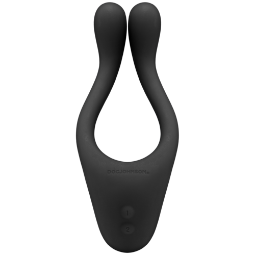 Tryst Multi Erogenous Zone Silicone Massager - Black