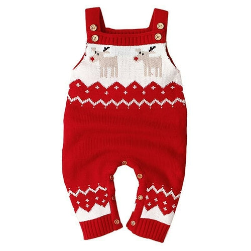 Women's Jumpsuits & Rompers 1pc Christmas Elk Pattren Kids Children